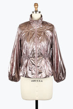 Damee Drawstring Short Jacket 4975-Mgy F25