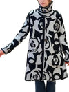 Winding River Reversible Colletion Black / White Reversible Coat – Moon Rose Collection