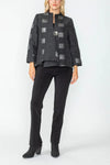 IC Collection Jacket 5077J Black, Silver F24