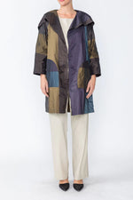 IC Collection ARCHED COLLAR JACKET W/ FLY Style 5101J