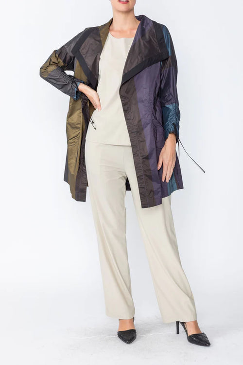 IC Collection DRAPED NECK ANORACH Style 5109J