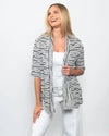 Snoskins Twisted Stripe Sweater Knit Cardigan 53737-26