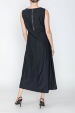 IC Collection Side Drape Tank Dress Style 5482D
