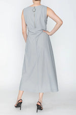 IC Collection Side Drape Tank Dress Style 5482D