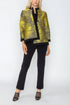 IC Collection ONE BUTTON JACKET W/ CONTRAST Style 5493J