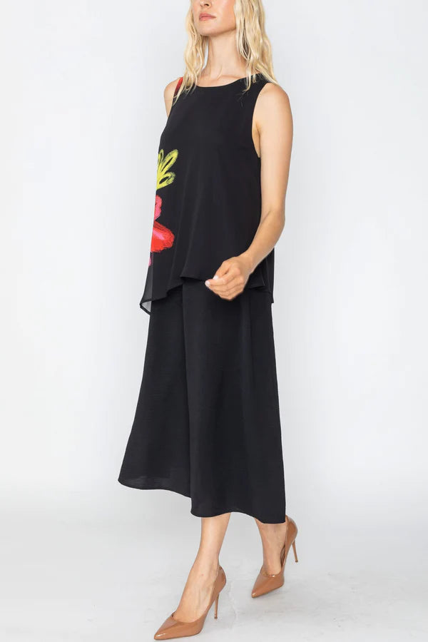 Plus Size Asymmetrical Color Block Dress – IC Collection