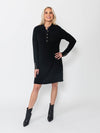 Snoskins Seersucker Henley Dress with matching thread 55695-F25