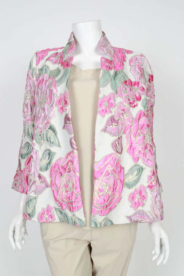 IC Collection Floral Embroidery Jacket 6099J