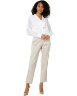 Krazy Larry Pull-On Pique Ankle Pants P-807