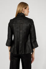 Frank Lyman Snake Print Flare Sleeve Jacket Style 253237 F25