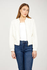 Frank Lyman Zipper Closure Casual Top Style 254206 F25