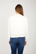 Frank Lyman Zipper Closure Casual Top Style 254206 F25