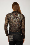 Frank Lyman Floral Lace Overlay Jacket Style 254322 F25