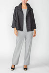 IC Collection Solid Jaquard Open Jacket 6289J 25S