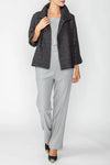 IC Collection Solid Jaquard Open Jacket 6289J 25S