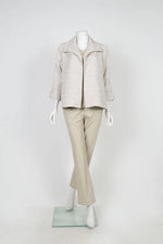 IC Collection Solid Jaquard Open Jacket 6289J 25S