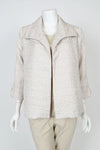 IC Collection Solid Jaquard Open Jacket 6289J 25S