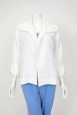 IC Collection Solid Jaquard Open Jacket 6289J 25S