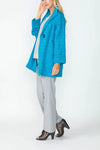 IC Collection Jacket 6290J Turquoise, Plum, Black, Brown F24