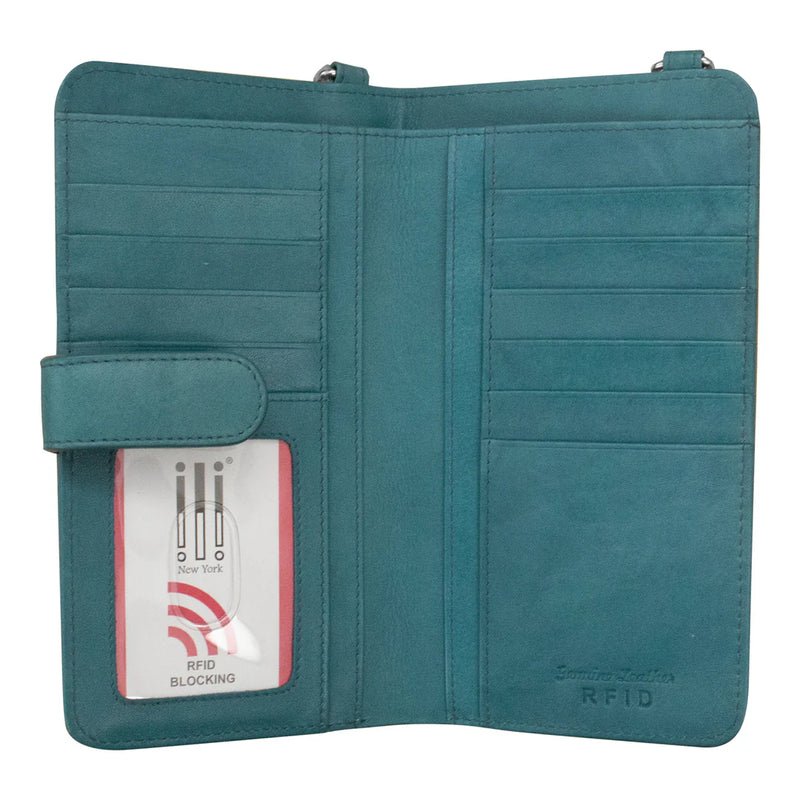 ILI New York PHONE WALLET CROSSBODY 6363