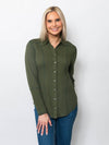 Snoskins Seersucker Knit Button Shirt with matching thread 55578-F25