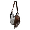 ILI New York 6721 WESTERN FRINGE MEDIUM CRESCENT BAG *NEW FW2025