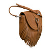 ILI New York 6720 WESTERN FRINGE HALF MOON CROSSBODY *NEW FW2025