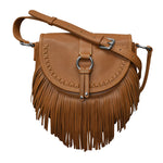 ILI New York 6720 WESTERN FRINGE HALF MOON CROSSBODY *NEW FW2025