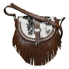 ILI New York 6720 WESTERN FRINGE HALF MOON CROSSBODY *NEW FW2025