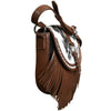 ILI New York 6720 WESTERN FRINGE HALF MOON CROSSBODY *NEW FW2025