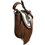 ILI New York 6720 WESTERN FRINGE HALF MOON CROSSBODY *NEW FW2025