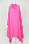 IC Collection Cowl Neck Sleeveless Drape Dress 7056D S25