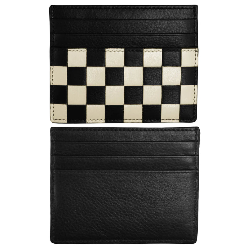 ILI New York 7101 CHECKERBOARD CARD CASE *FW2025