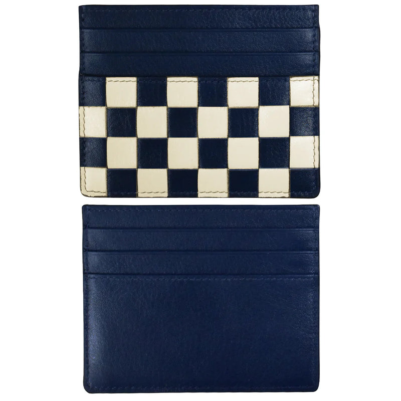 ILI New York 7101 CHECKERBOARD CARD CASE *FW2025