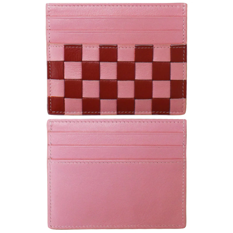 ILI New York 7101 CHECKERBOARD CARD CASE *FW2025