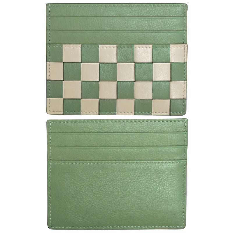 ILI New York 7101 CHECKERBOARD CARD CASE *FW2025