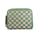 ILI New York 7104 CHECKERBOARD ZIP AROUND WALLET *FW2025