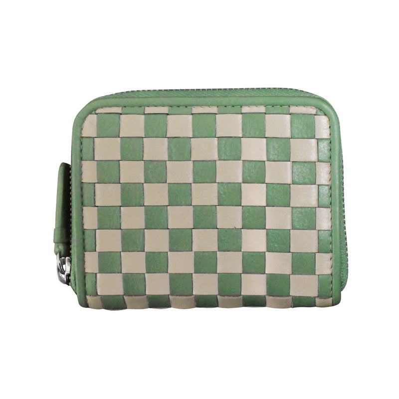 ILI New York 7104 CHECKERBOARD ZIP AROUND WALLET *FW2025