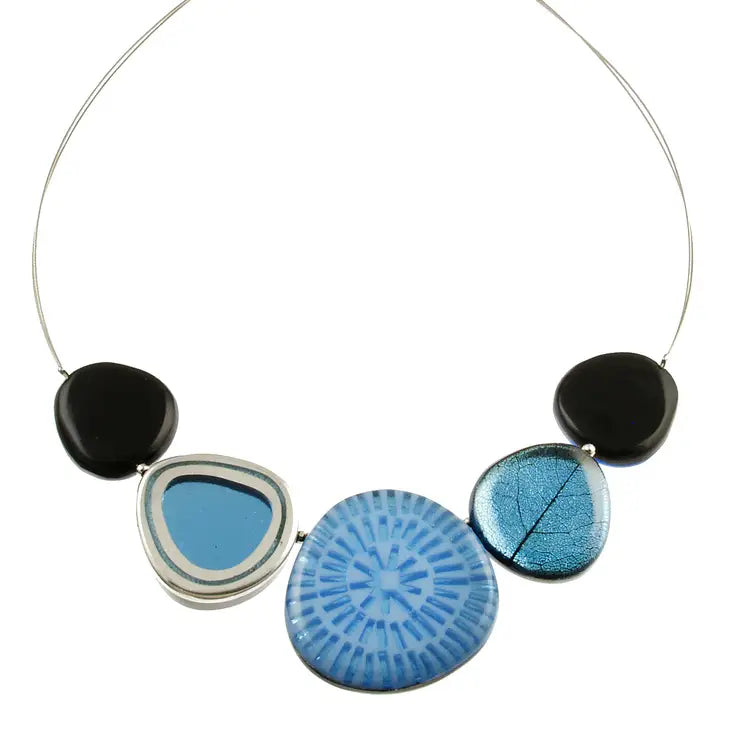 Origin Natural Multi-Textured Necklace Style 2378