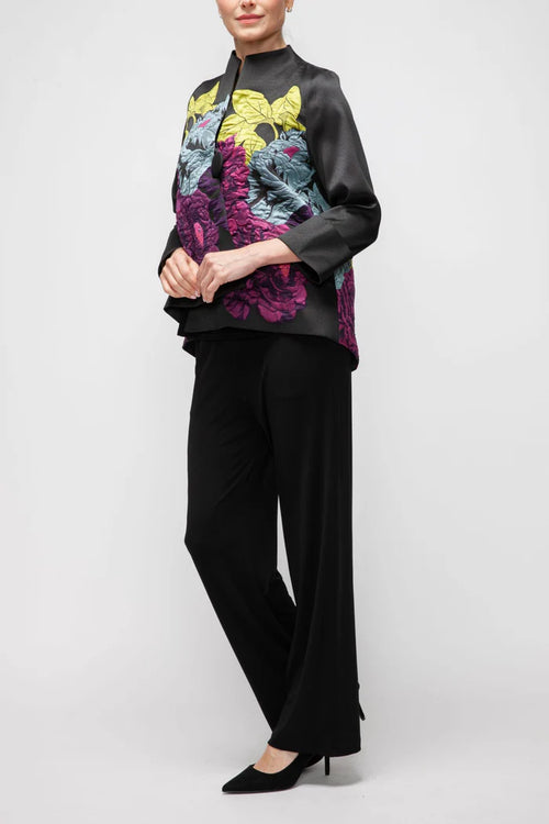 IC Collection Floral Jacket 7398J