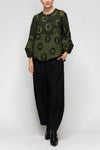 IC Collection Merrow Drop Bubble Sleeve Top 7566T