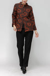 IC Collection Mandalin Collar Jacket 7593J