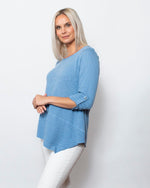 Snoskins Seersucker Knit V-Neck # Style 77585-24S