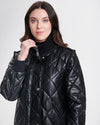 Nikki Jones Convertible jacket to vest 8005-601 F25 Black, Taupe