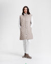 Nikki Jones Convertible jacket to vest 8005-601 F25 Black, Taupe