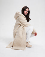 Nikki Jones Reversible Faux Shearling to Sherpa Ecru 8131-606 F25
