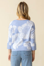 Habitat In Bloom Cotton Jacquard Sweater