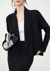 Vanite 83579-skirt, black skirt, 83549-jacket Black, Off white, Grey
