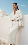 Vanite 83579-skirt, black skirt, 83549-jacket Black, Off white, Grey