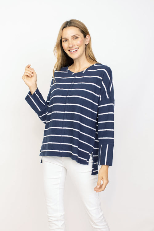 Habitat French Terry French Terry Striped Crew 85106